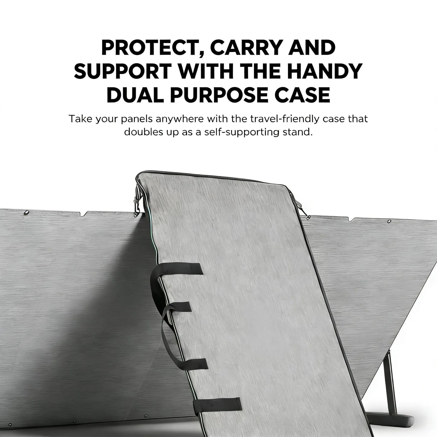 400W Portable Solar Panel, Foldable & IP68 Waterproof with Adjustable Kickstand, Reliable Power for Outdoor Adventures