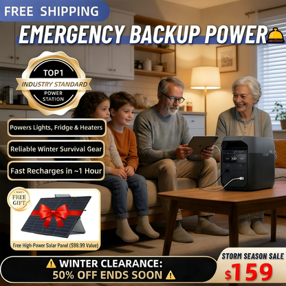 1024Wh + 56-Minute Fast Charge = Unstoppable Power, Anytime