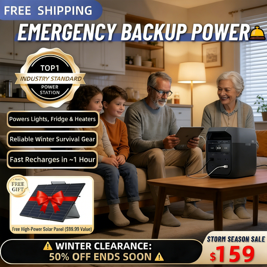 1024Wh + 56-Minute Fast Charge = Unstoppable Power, Anytime