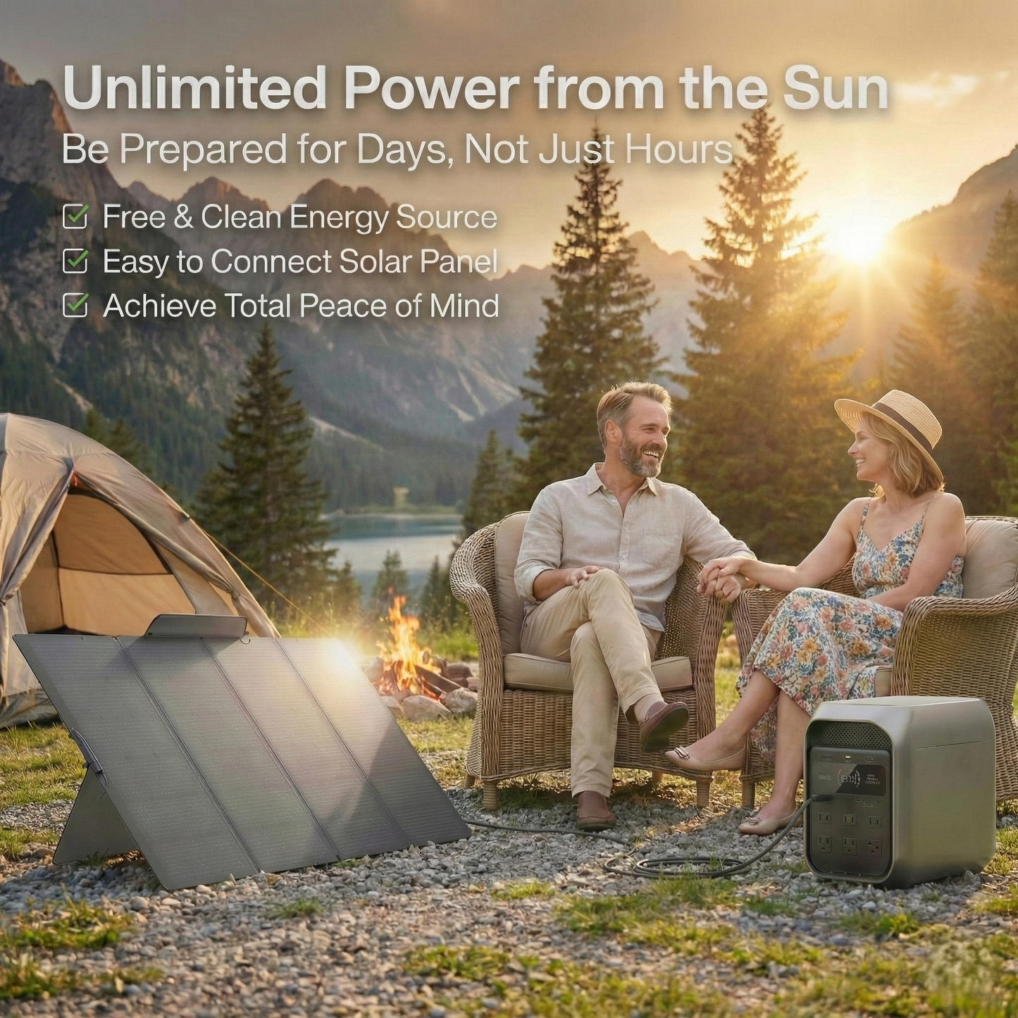 1024Wh + 56-Minute Fast Charge = Unstoppable Power, Anytime