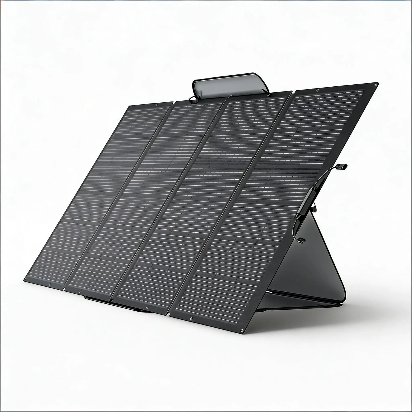 400W Portable Solar Panel, Foldable & IP68 Waterproof with Adjustable Kickstand, Reliable Power for Outdoor Adventures